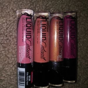 4 liquid Catsuit lipsticks